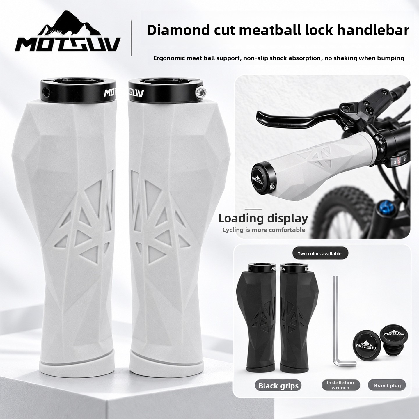 Commuter Bike Lock - Manchon de guidon TPE pour VTT,