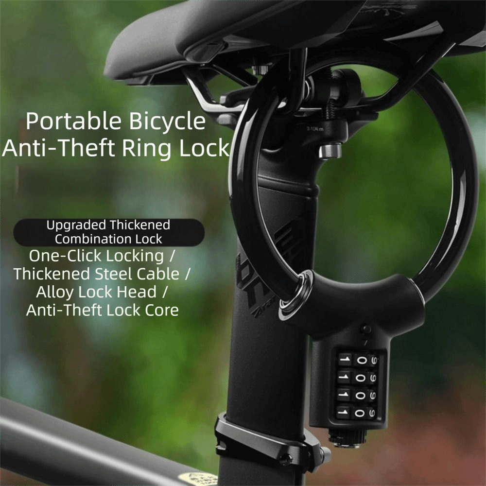 Cable Lock Flexible - Cadenas de vélo flexible à combinaison