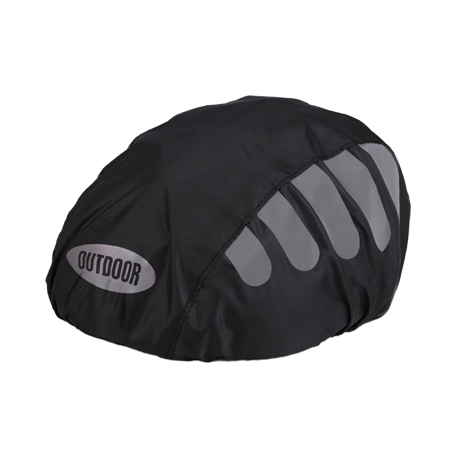 Cycling Commute In Rain - Housse de pluie pour casque de