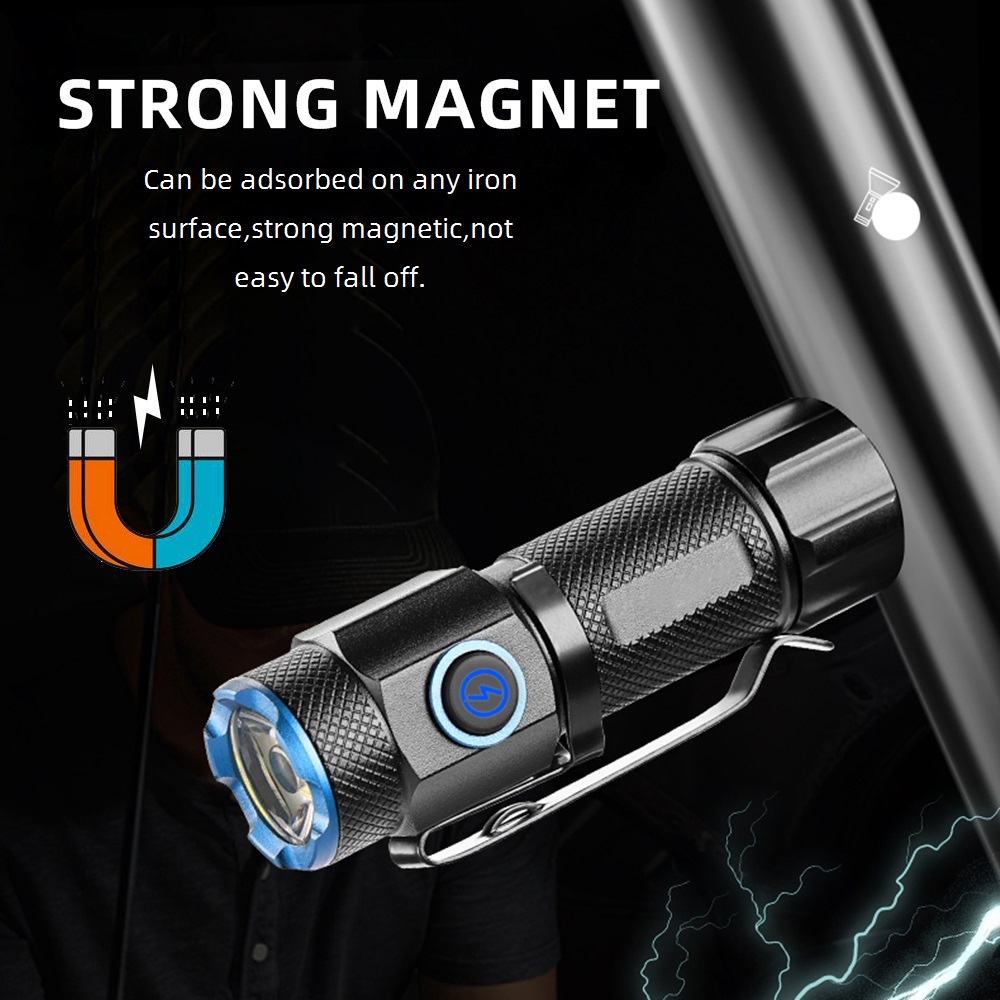 Mini lampe torche 6500K haute  - Cycling To Work avis et prix