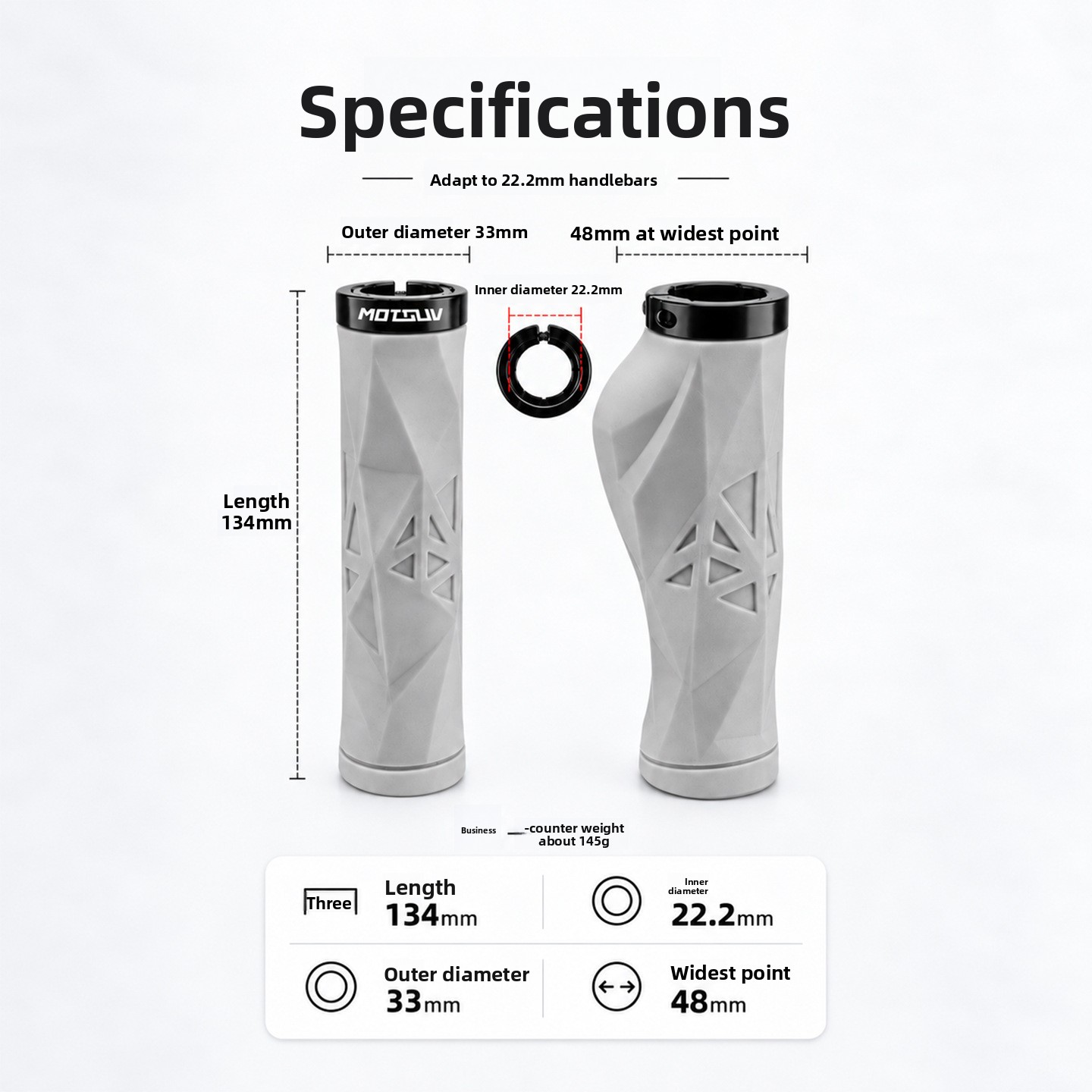 Manchon de guidon TPE pour VTT - Commuter Bike Lock avis et prix